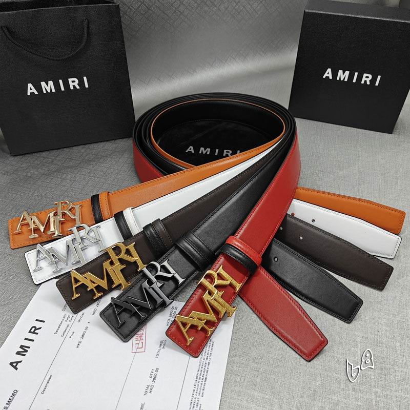 Amiri belt 38mmX90-125cm lb080201